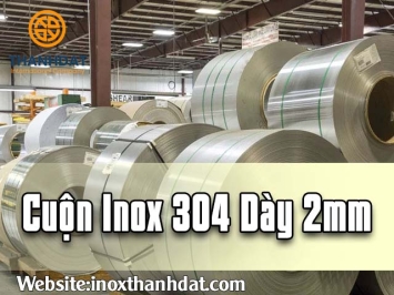 Cuộn inox 304 dày 2mm