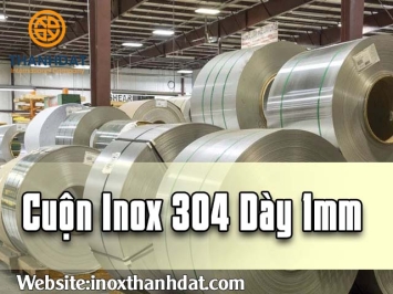 Cuộn inox 304 dày 1mm