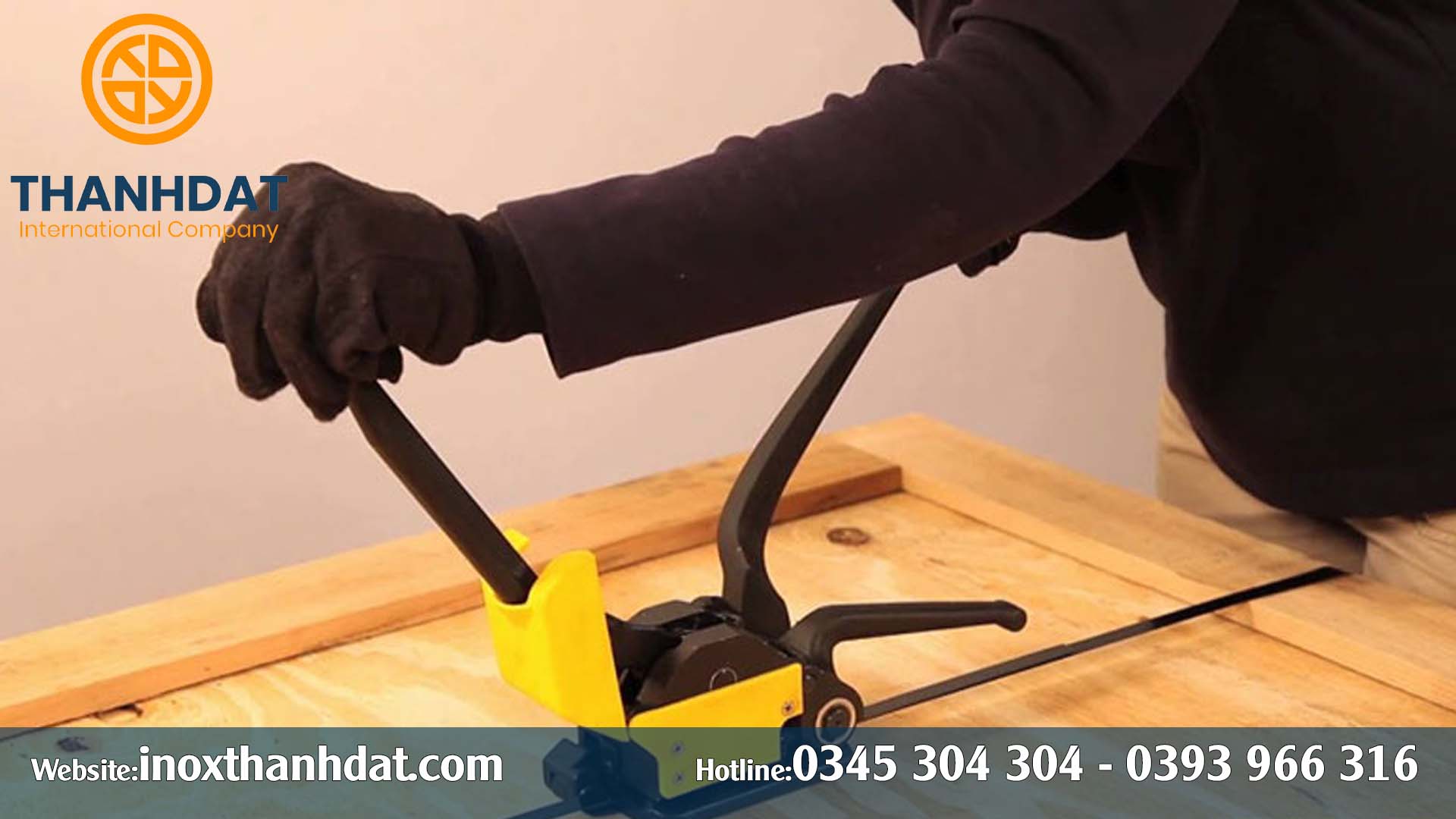 Dụng cụ siết dây đai thép chuyên dụng