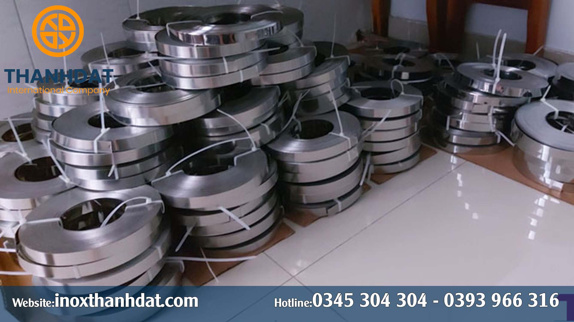 Dây đai inox cột điện giá rẻ