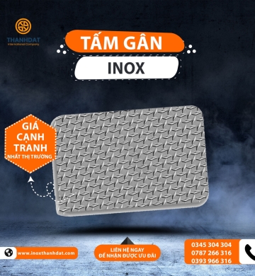 TẤM GÂN INOX