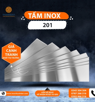 TẤM INOX 201